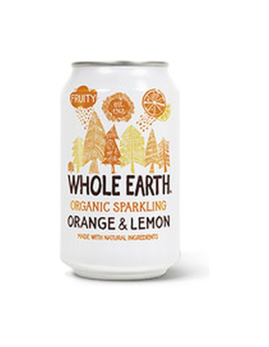 Refresco De Naranja Y Limon Bio, 330 Ml de Whole Earth
