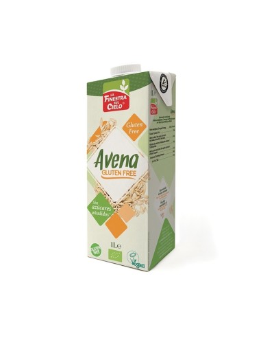 Bebida Vegetal De Avena 1Lt 6Uds. Bio Sg Vegan La Finestra Sul Cielo
