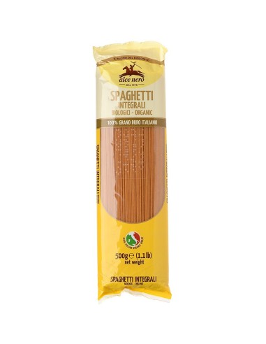 Espagueti De Trigo Integral 500 gramos Bio de Alce Nero