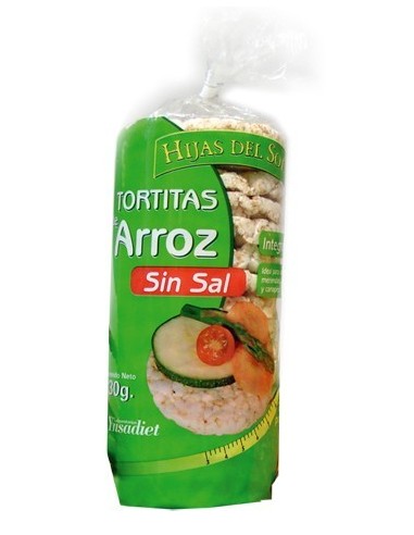 TORTAS ARROZ SIN SAL  130GR