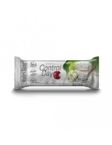 Barrita Yogurt-Manzana Controlday Caja 28Uds. Nutrisport