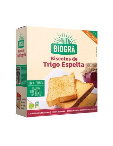 Biscotes De Espelta 270 Gramos Bio S/A Biogra
