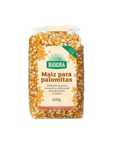 Maiz En Grano Palomitas 500G Biogra Bio de Biográ (Sorribas)