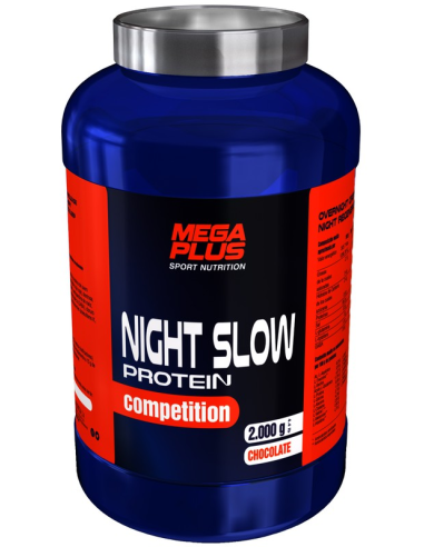 Night Slow Prot. Comp. Vainilla 1kg de Mega Plus