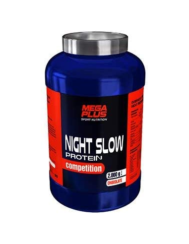 Night Slow Prot. Comp. Vainilla 2kg de Mega Plus