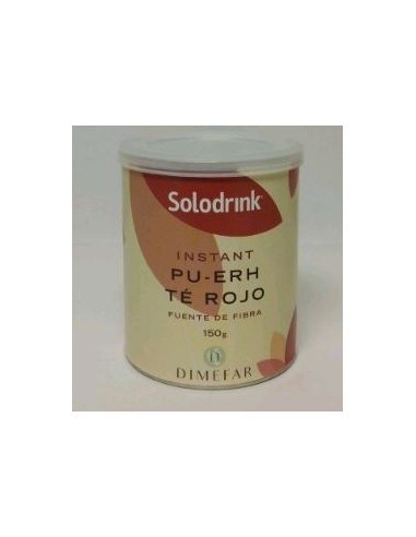 Solodrink® Té Rojo Pu-Erh Bote 150 g de Dimefar