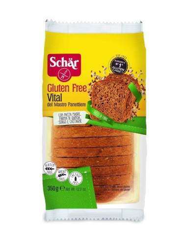 Pan De Molde Vital 300 Gramos Sg Schar