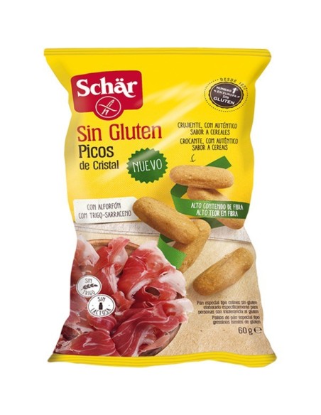 Picos De Cristal Pan 60 Gramos** Schar