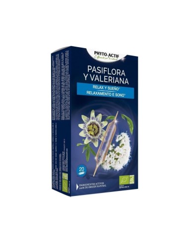 Pasiflora Y Valeriana 20 Ampollas de Phytoactif