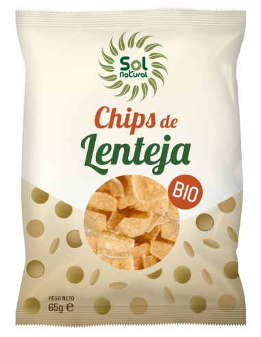 Chips De Lenteja Bio 65 Gramos  Sol Natural