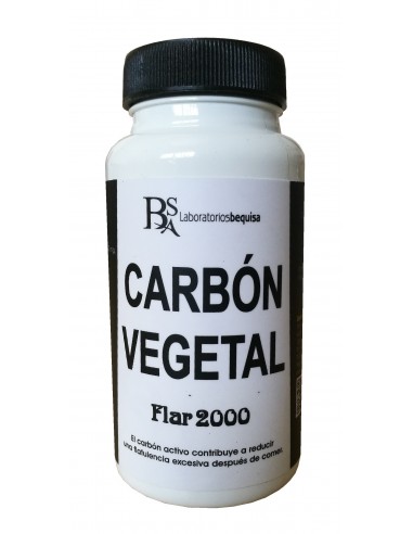 Carbon Vegetal 180  Comprimidos de Bequisa