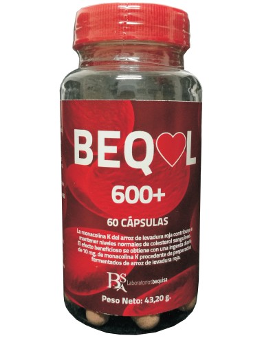 Beqol 600 + 60  Capsulas de Bequisa