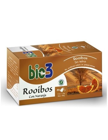 Bie3 Te Rooibos Con Naranja Infusion 25 Sobres Bie 3