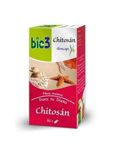 Bie3 Chitosan Slimcaps 80 Cápsulas  Bie 3