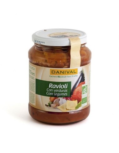 Ravioli De Verduras 670G Bio de Danival