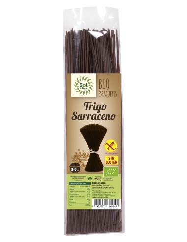 Espagueti Trigo Sarraceno Sin Gluten Bioe 250 Gramos  Sol Natural