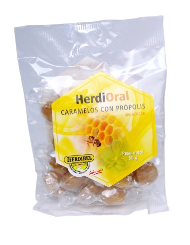 Herdioral Caramelos Propolis Bolsa 50 Gramos Herdibel