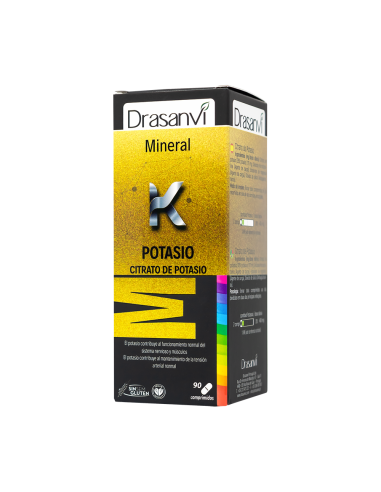 Mineral Citrato Potasio 90 Comprimidos Drasanvi