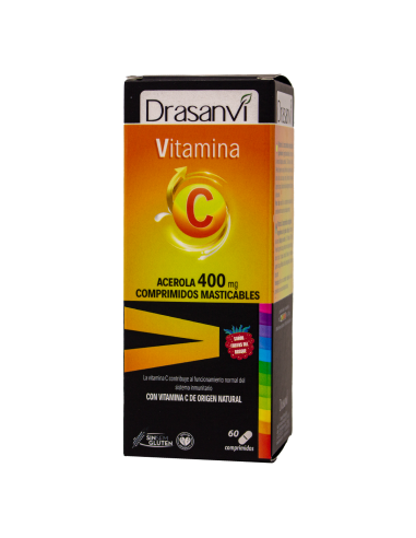 Vitamina C 400Mg Masticable 60 Comprimidos Drasanvi