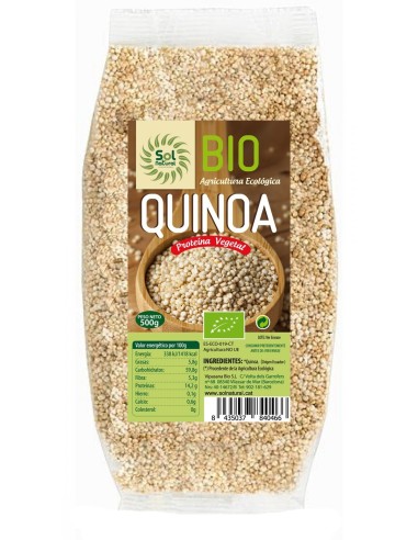 Quinoa Bio 500 Gramos  Sol Natural