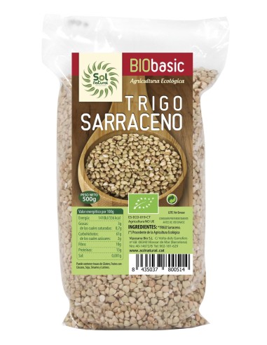 Trigo Sarraceno Bio 500 Gramos  Sol Natural