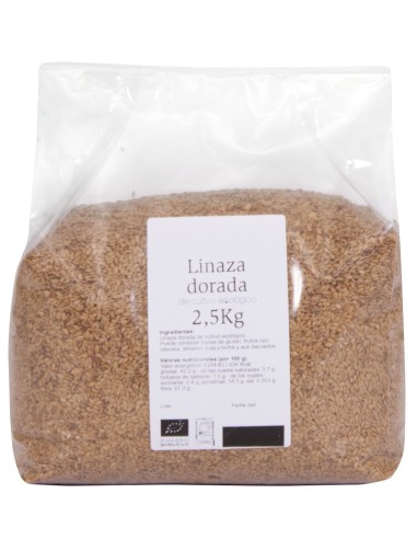 Semillas De Lino Dorado Bio2,5 kgde Sol Natural