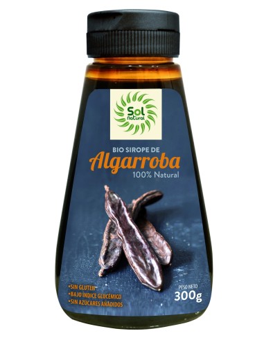 Sirope De Algarroba Bio 300 Gramos  Sol Natural