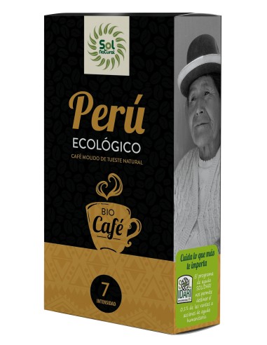 Café Molido Perú Bio 250 g de Sol Natural