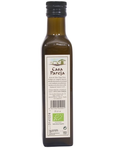 Aceite De Oliva Botella Bio Demeter 250 ml de Casa Pareja