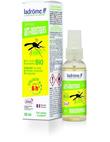 Spray Anti Mosquitos Bio 50 ml de Ladrome