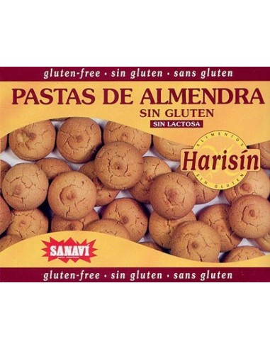 Pastas Almendra S/Gluten 250Gr de Sanavi