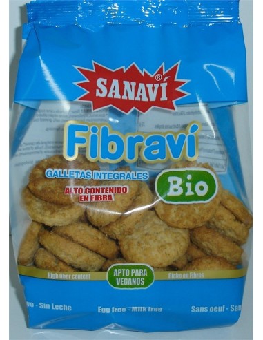 Galletas Fibravi Integrales 300 gramos de Sanavi