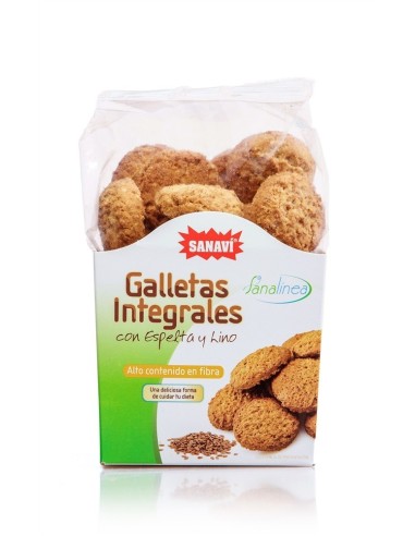 Galletas De Espelta Y Lino 200 gramos Bio Vegan de Sanavi