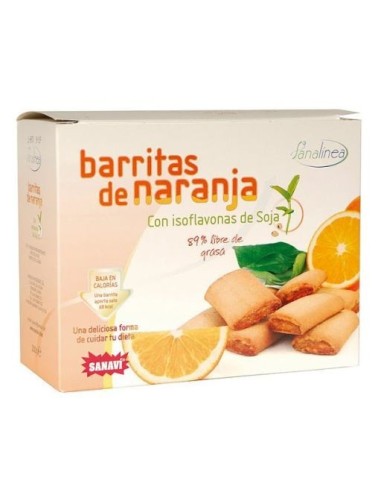 Barritas Naranja + Isoflavonas de Sanavi