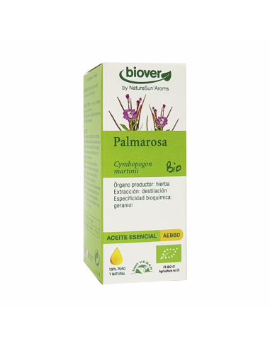 Palmarosa Aceite Esencial Bio 10Ml. de Biover