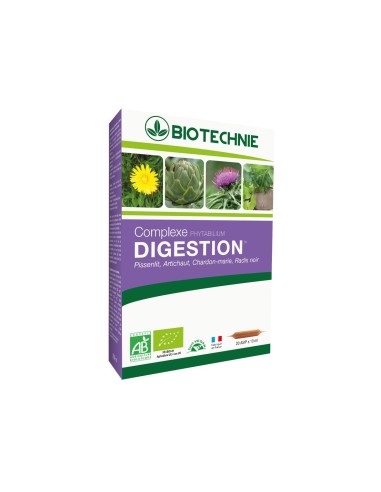 Phytabillium Bio Digestion 20 Ampollas Bio de Biotechnie