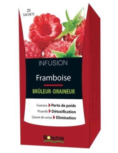 Infusion Cetona Frambuesa 20 Filtros de Biotechnie