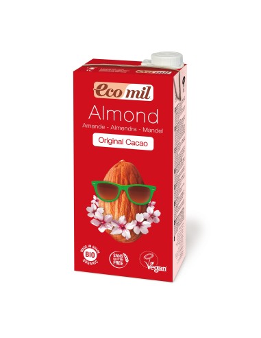 Ecomil Almond Original Cacao Tetrabrik 1 l