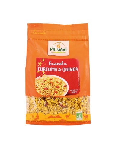 Granola Curcuma Quinoa Primeal 450G de Primeal