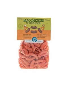 Maccheroni Di Lenticchie 100% Lentejas Rojas, Glut de Terras