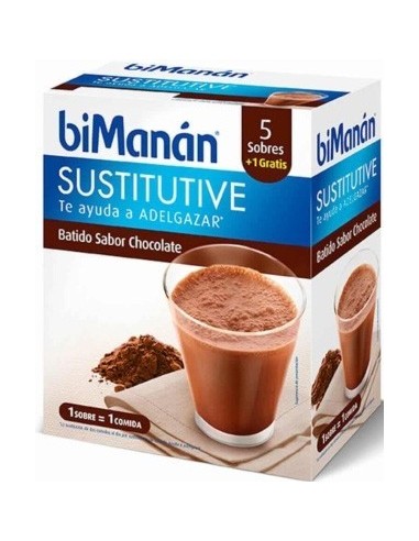 Bmn Batido De Chocolate 6 Sobres de Bimanan