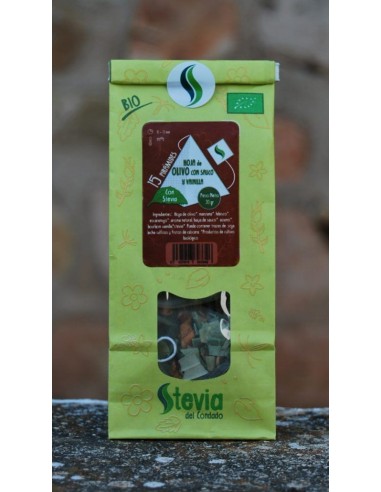 Hoja De Olivo Sauco-Vainilla Con Stevia Bio de Stevia Del Co