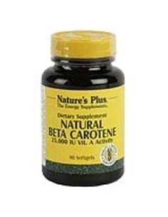 Natural Betacaroteno 90  Perlas de Natures Plus