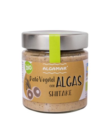 Paté De Algas Con Shiitake Bio 180 G Algamar
