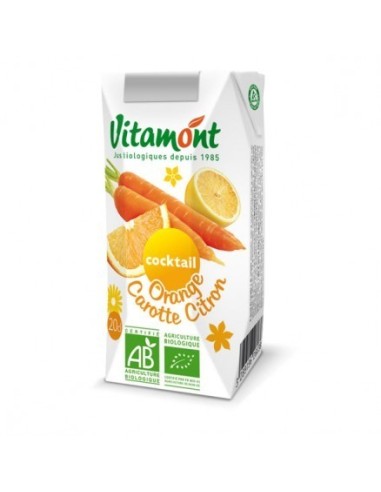 Cocktel Naranja Zanahoria Limon de Vitamont