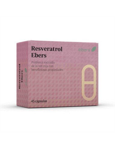 Resveratrol Ebers 20 Mg 45 Caps de Ebers