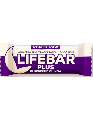 Lifebar Plus Arandanos Y Quinoa Bio 47 Gr de Lifefood