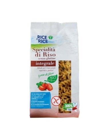 Espirales 100% Arroz Integral Bio 250 Gr Sin Glute de Rice&R