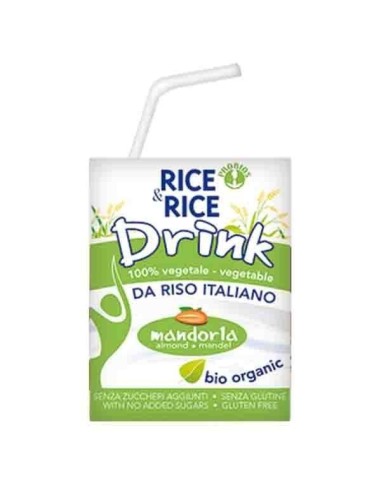 Bebida Arroz Almendra Bio 200 Ml de Rice&Rice