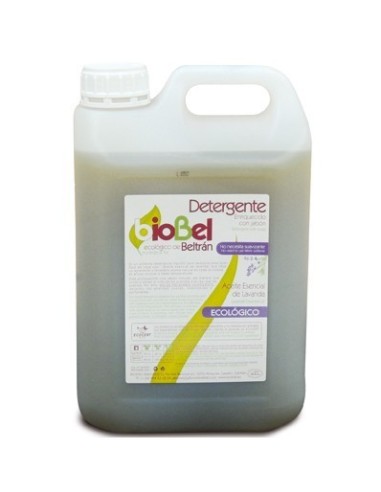 Detergente Con Jabon Natural Ropa Ecologico 5L. Biobel